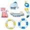 Sunnylife: Dive Buddies - Into the Jungle - 6 Pack - Pool Toys, Jungle Animals & Circle Designs, Swimming & Water Play, Develop Diving Skills, Kids 6+